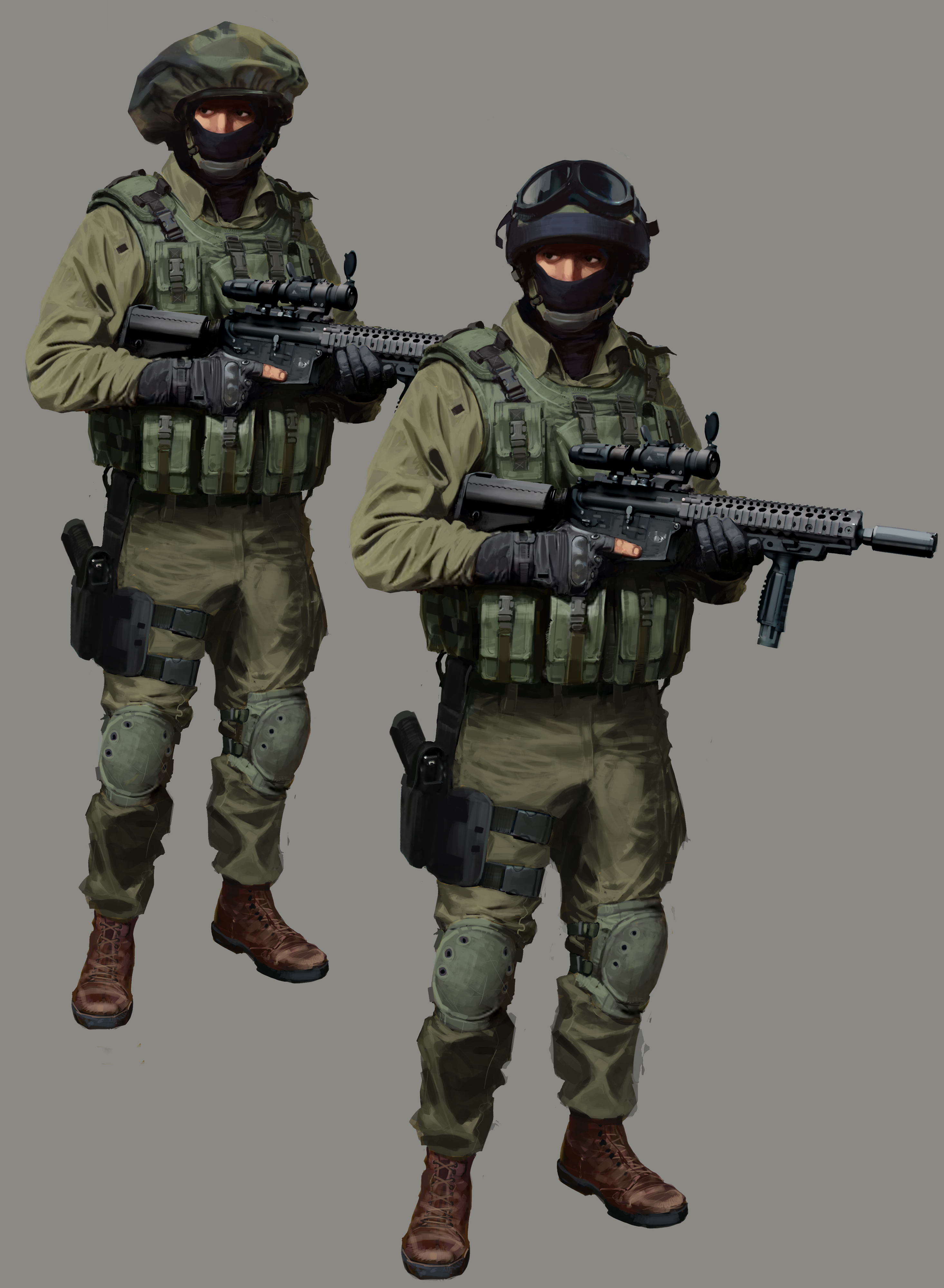 This is concept art from Counter Strike. while yes concept art can be made to look pretty, the true purpose is to quickly meld ideas for the director to decide.